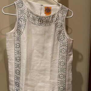 Linen Tory Burch Tunic Top